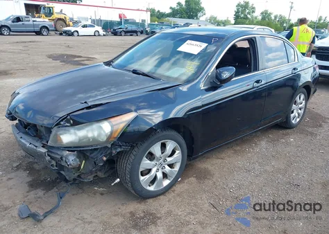 2008 Honda Accord 2.4 Ex-L из США, поврежденный, VIN 1HGCP26818A145573